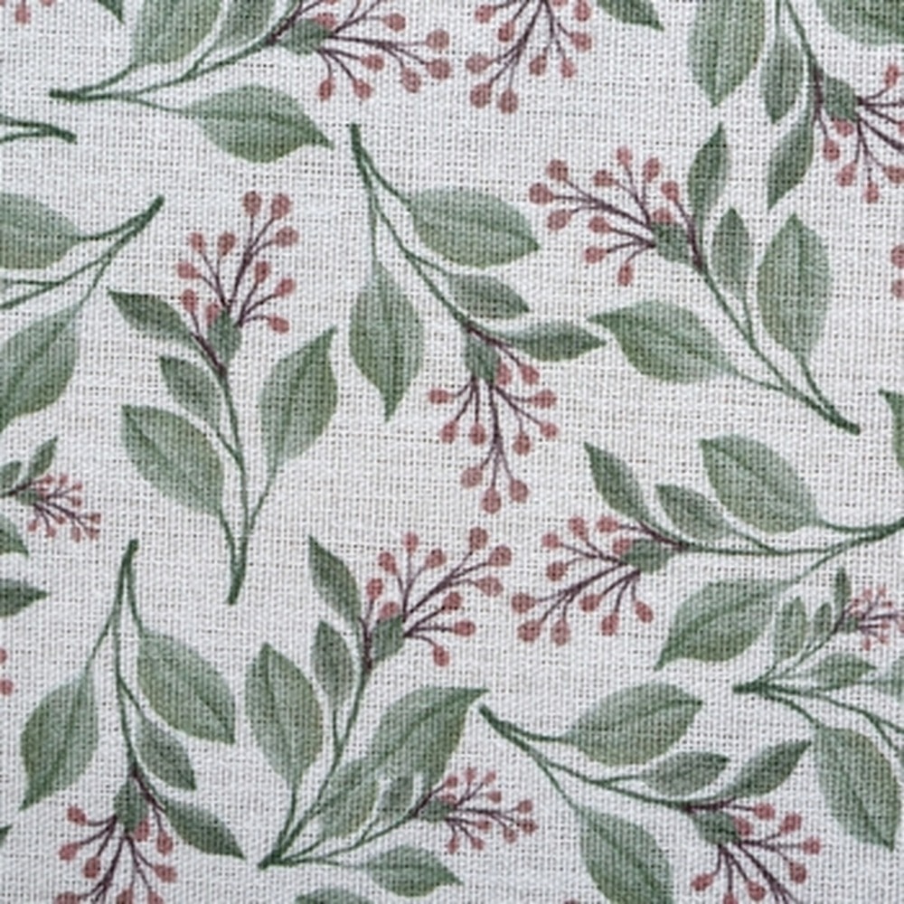 Tablecloth Grace - White tablecloth with rowan 140x180 cm