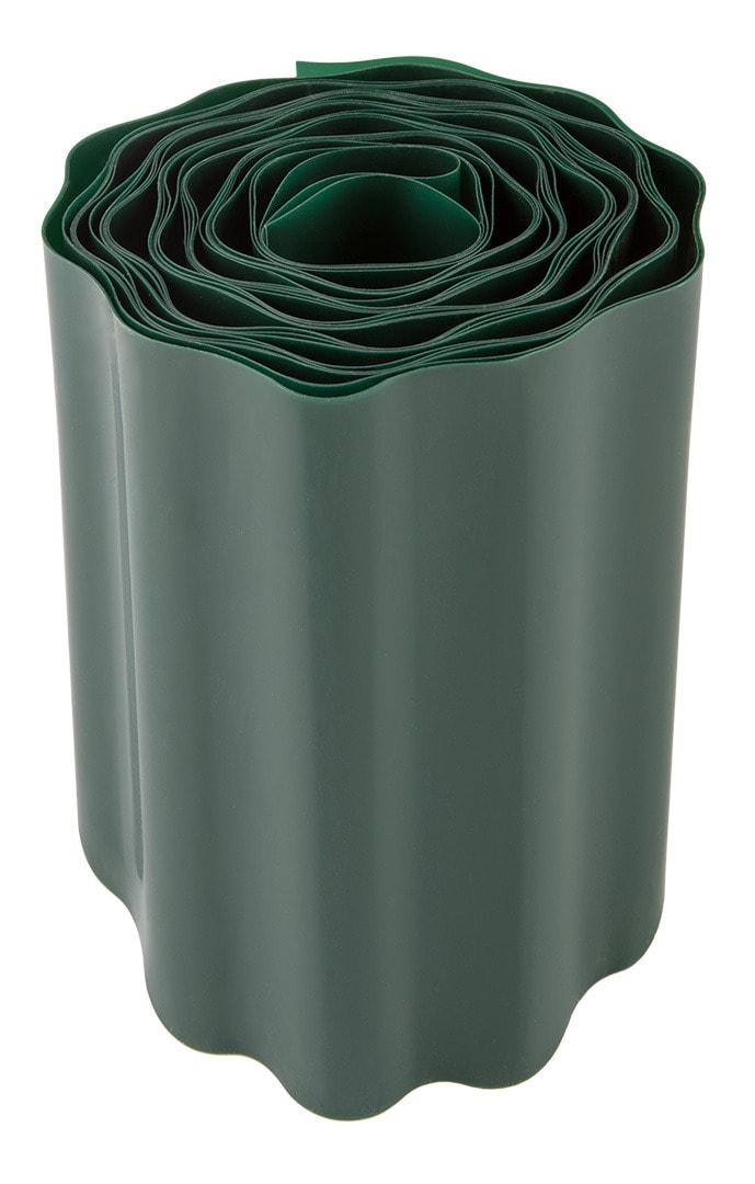 VERTO Lawn edging 20 cm x 9 m, green - aesthetic garden finish