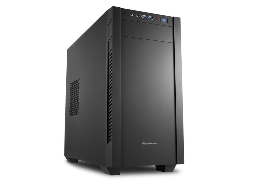 Sharkoon S1000 Midi Tower Case - solid and stylish