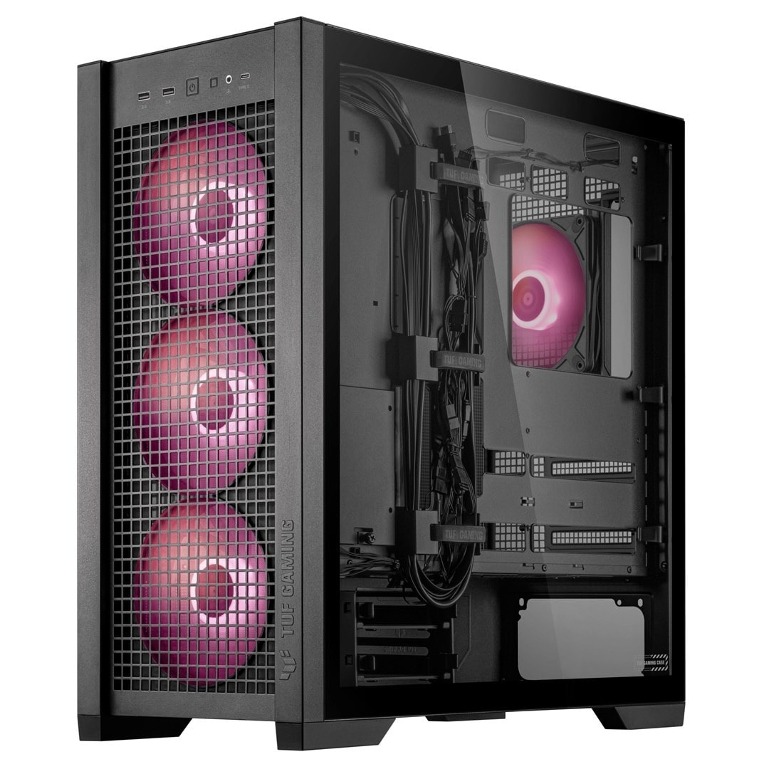 Asus TUF Gaming GT302 TG ARGB - Computer case for gamers