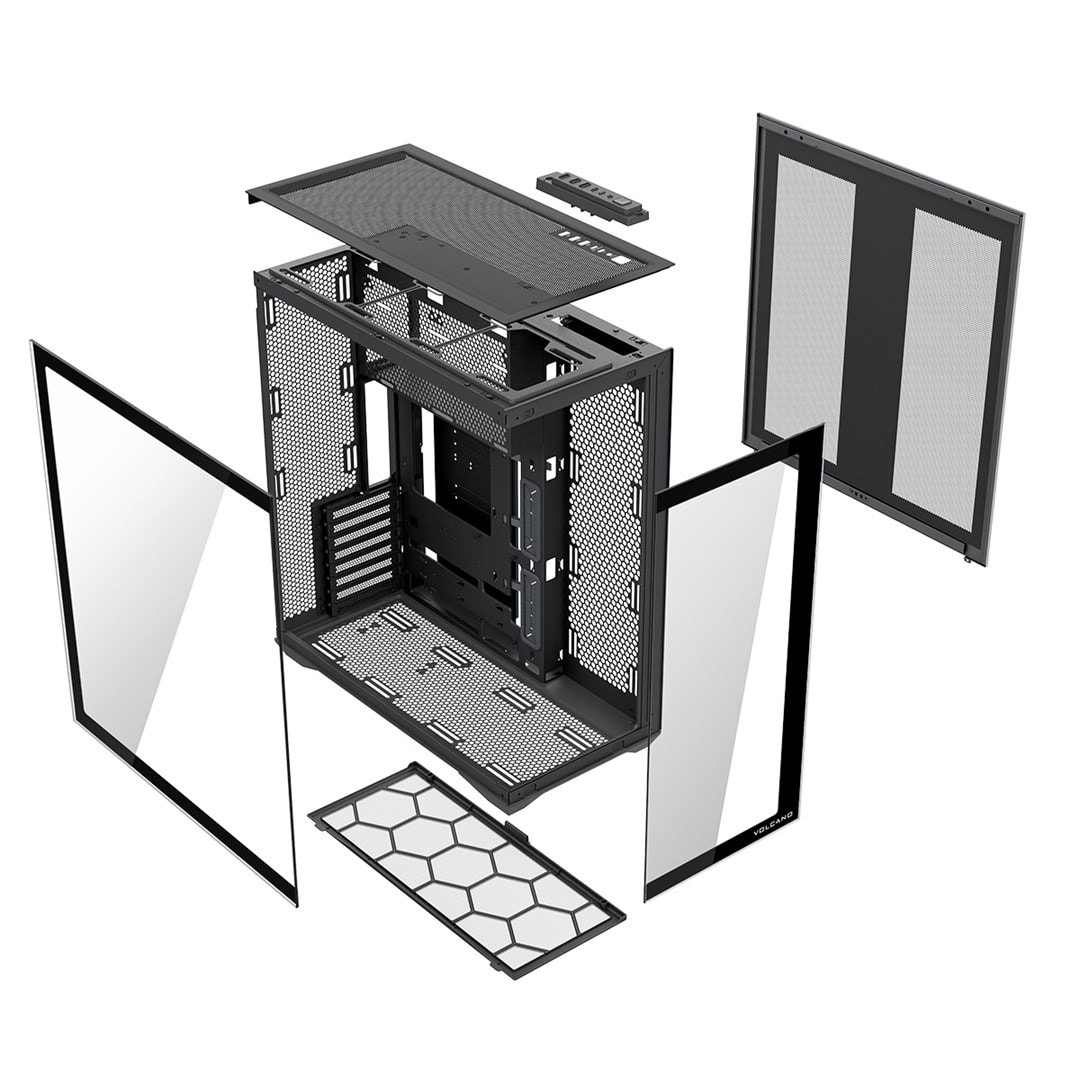 MODECOM Volcano Space XL - Full Tower Case NF Black