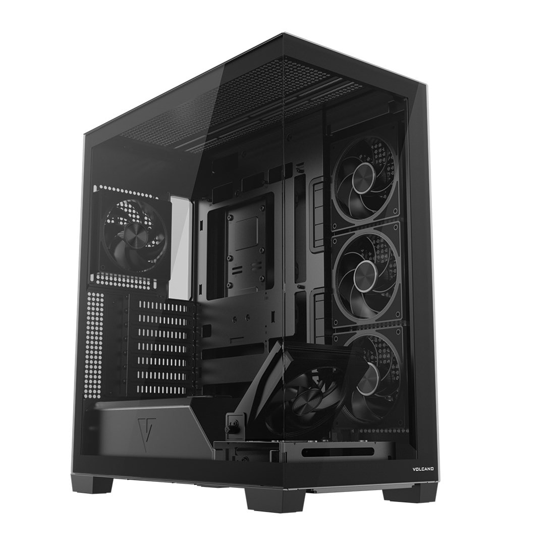 Modecom Case Volcano Stellar Plus ARGB Midi - Black elegance for your PC