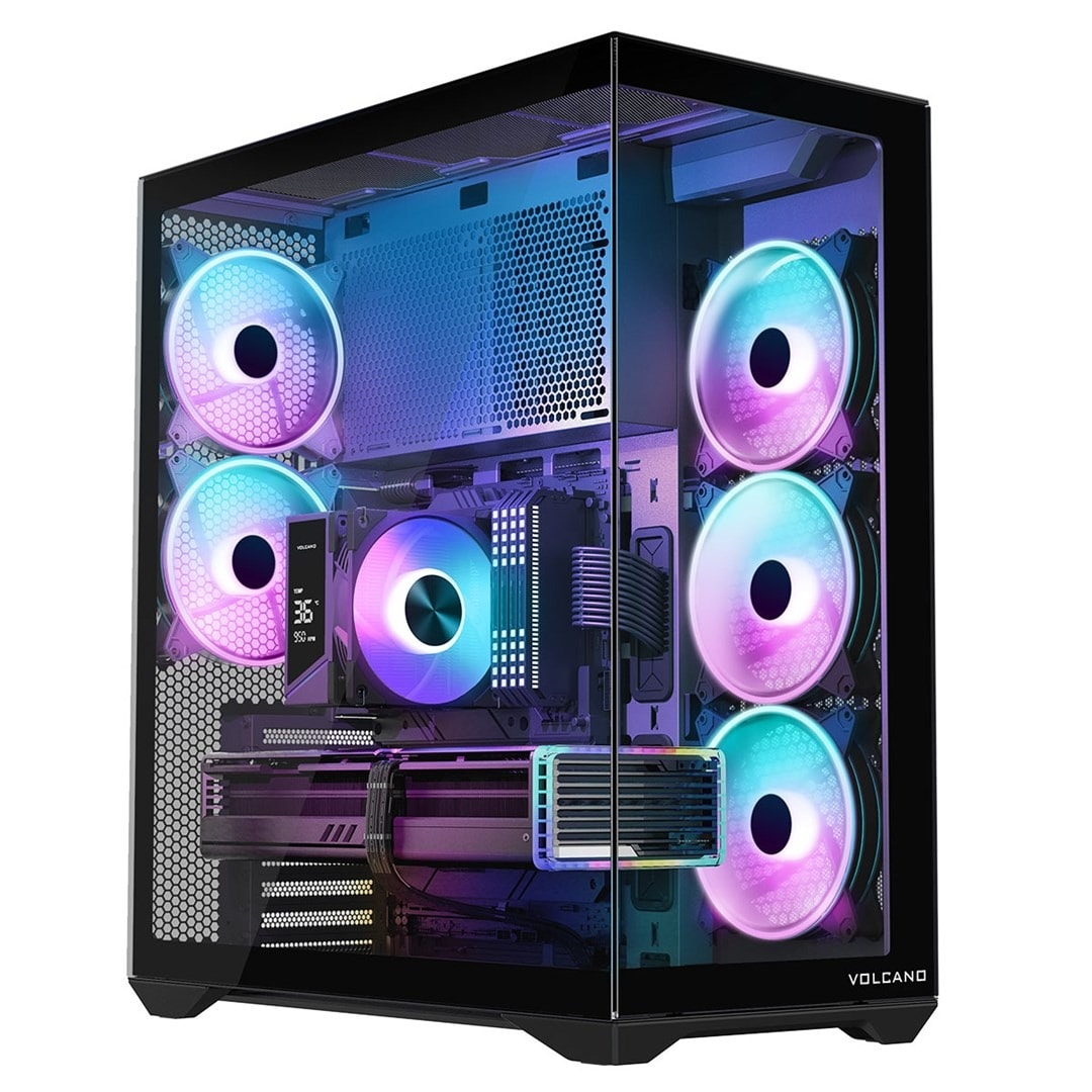 MODECOM Volcano Space XL ARGB - Full Tower Case Black