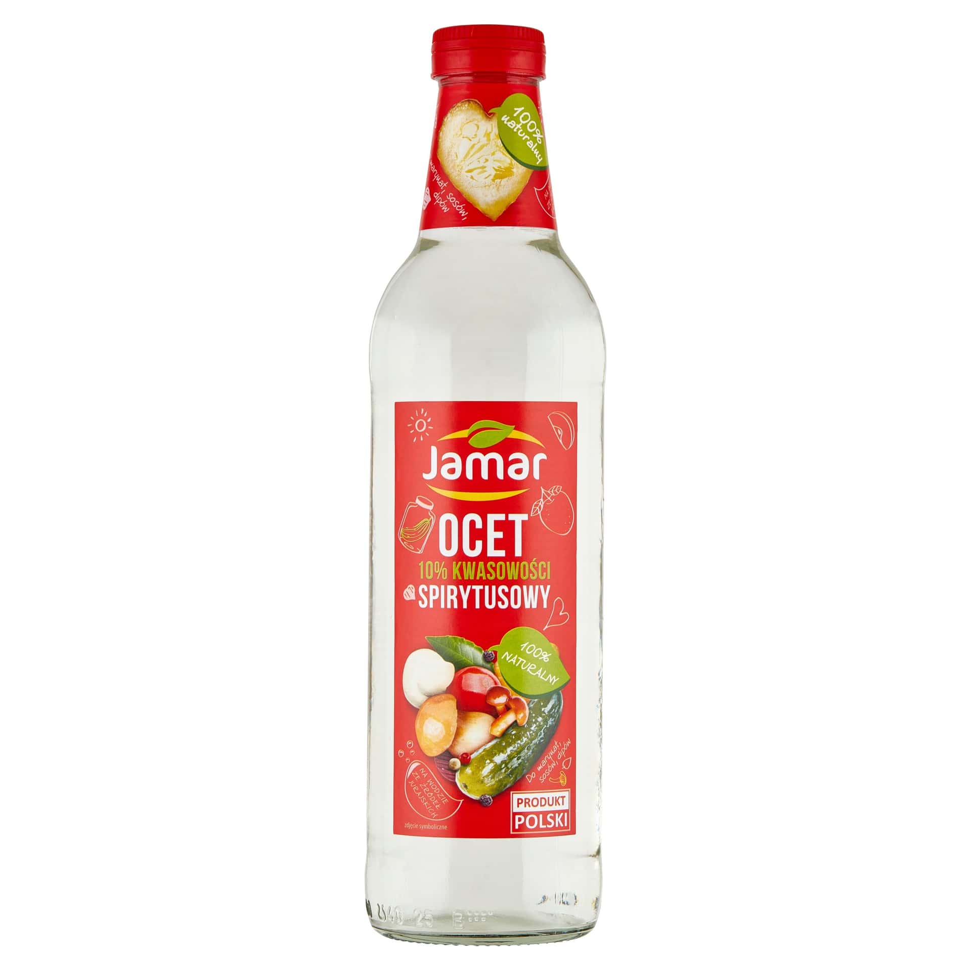 JAM Spirit vinegar 10% - universal cleaning and preserving agent