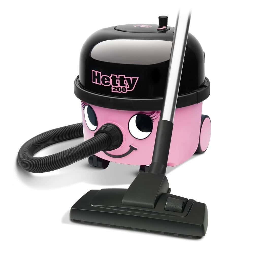 Numatic Hetty HET200 - Bag vacuum cleaner for dry dirt black-pink