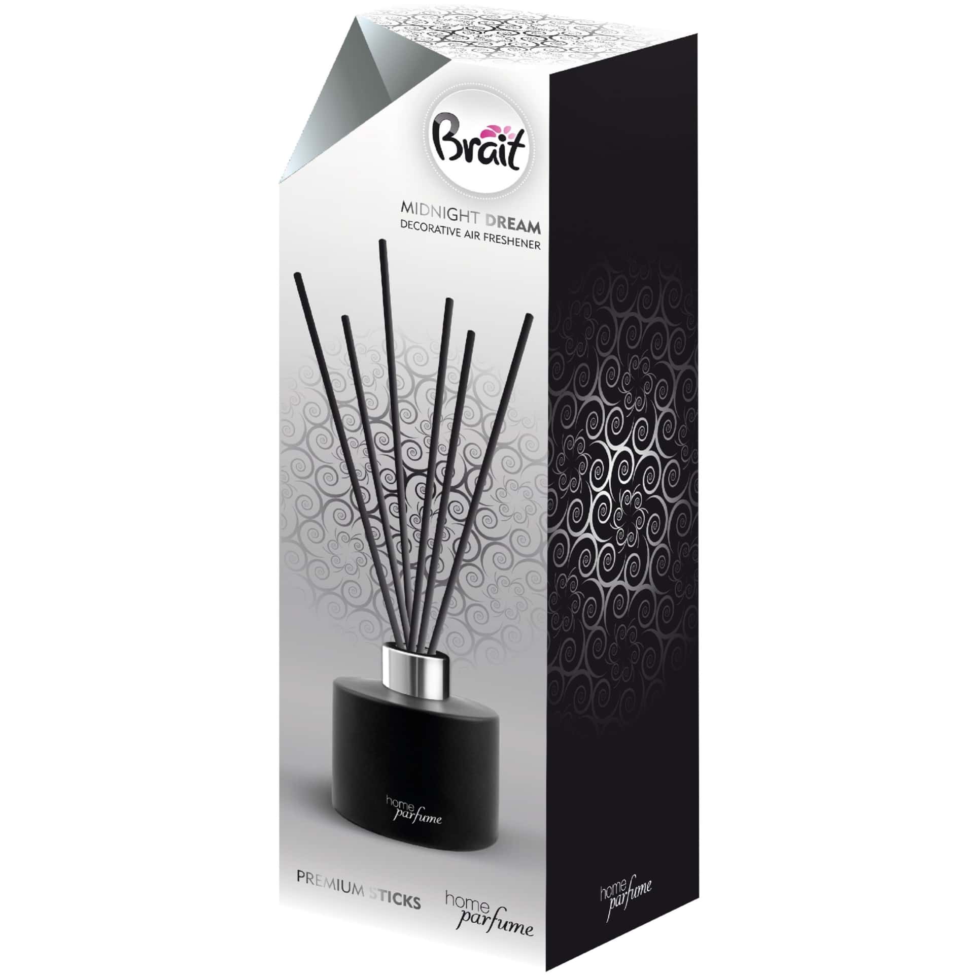 Brait Midnight Dream - Scented reed diffuser 100 ml - oriental fragrance