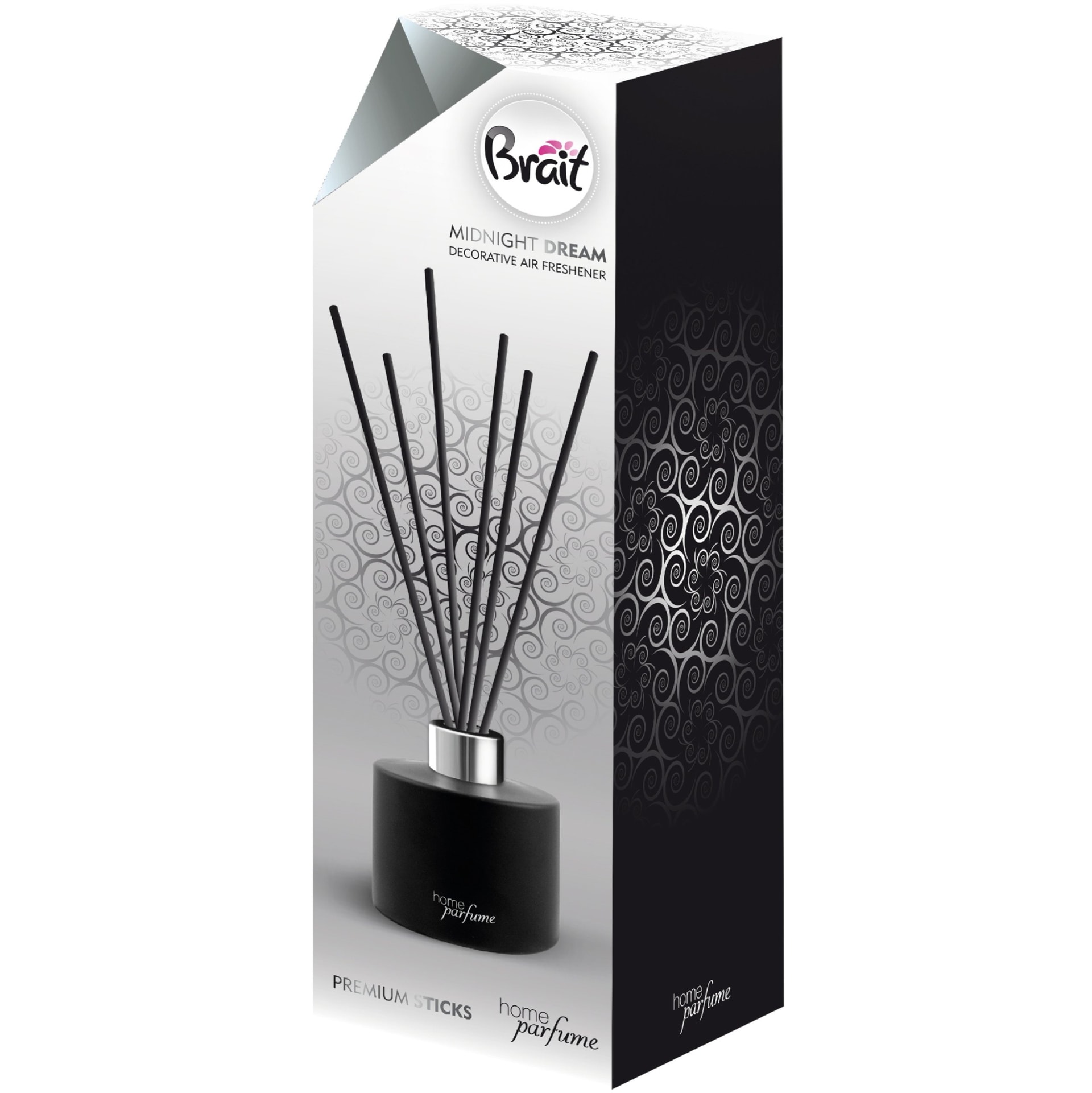 Brait Midnight Dream - Scented reed diffuser 100 ml - oriental fragrance