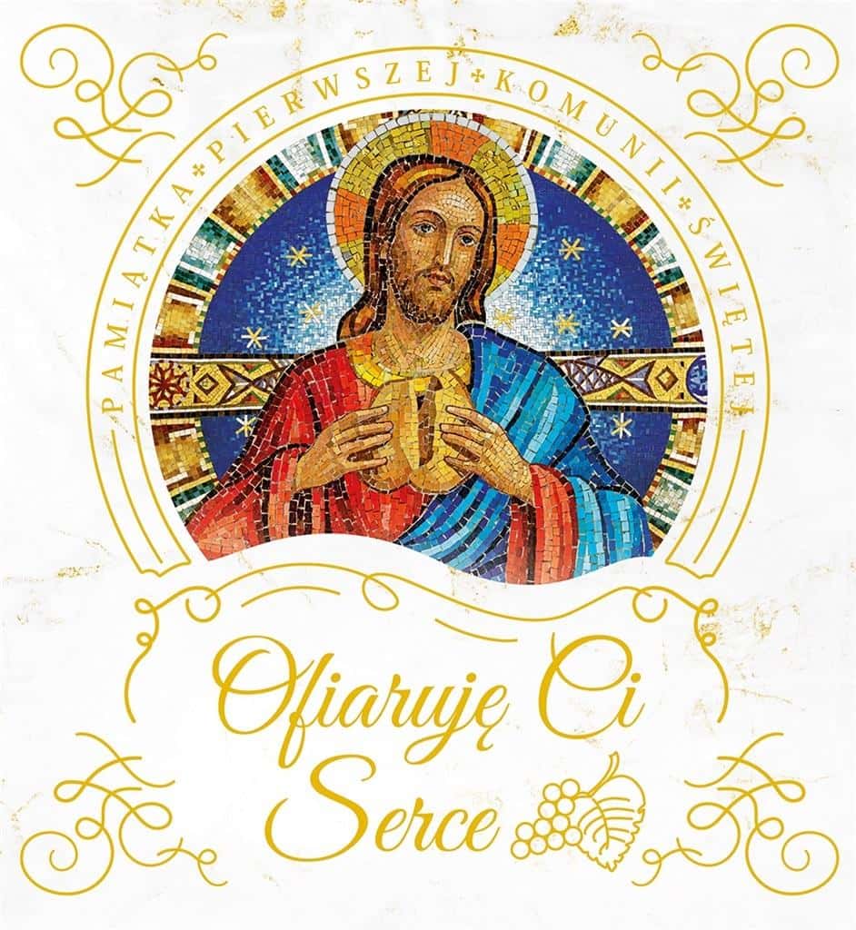 First Holy Communion Keepsake - Album "I Offer You My Heart" - Perfect Gift