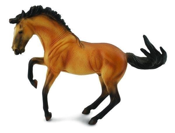 Collecta Lusitano Buckskin Stallion Figure - Realistic Horse Model