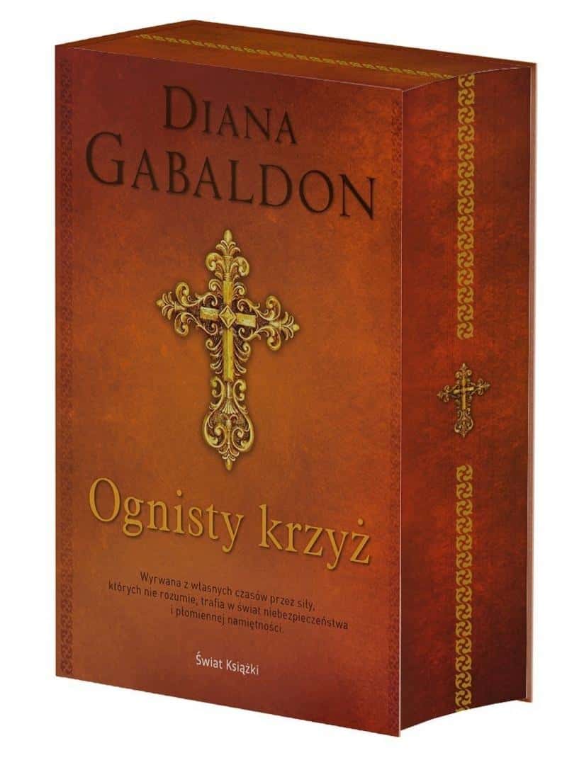 Diana Gabaldon - The Fiery Cross (stained edges) - Collector's Edition