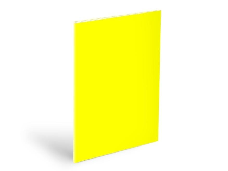 A5 Notebook Cover Neon Yellow - 10 pieces for every student