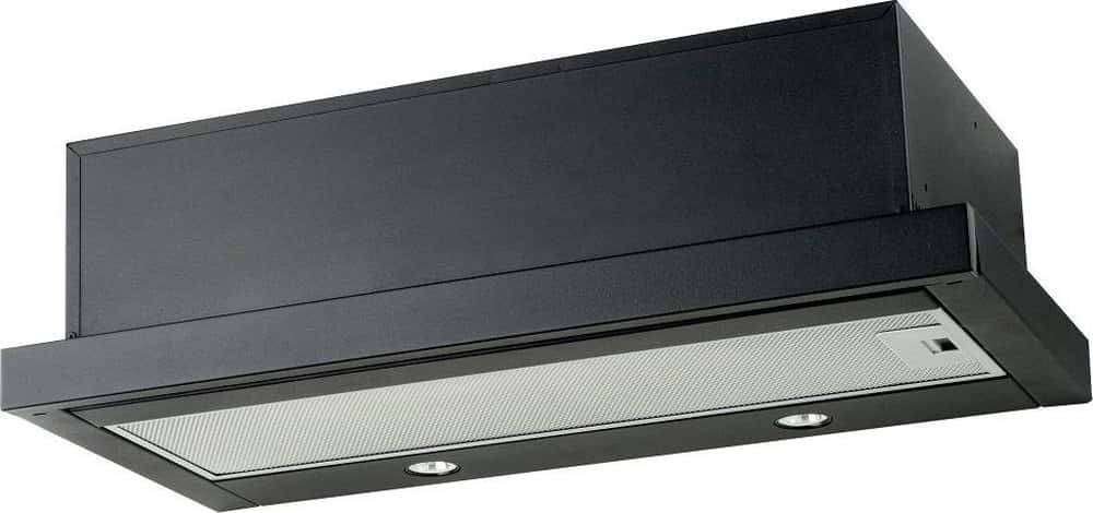 AKPO WK-7 LIGHT ECO 60 Black - Telescopic Cooker Hood