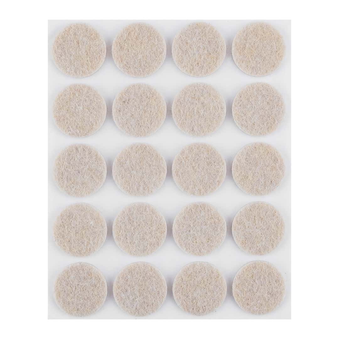 NEO TOOLS Round self-adhesive felt pads - floor and furniture protection