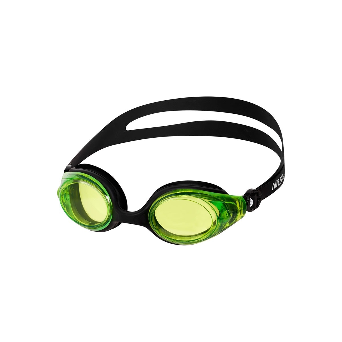 NILS AQUA Swimming goggles NQG600AF black and green – perfect for the pool