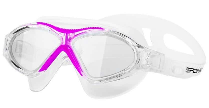 Spokey Swimming goggles half mask - comfort and protection while swimming