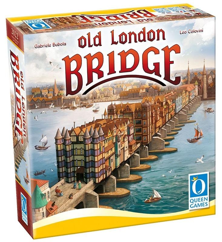 Piatnik Old London Bridge - Strategy game for 2-4 players - Rebuild London!