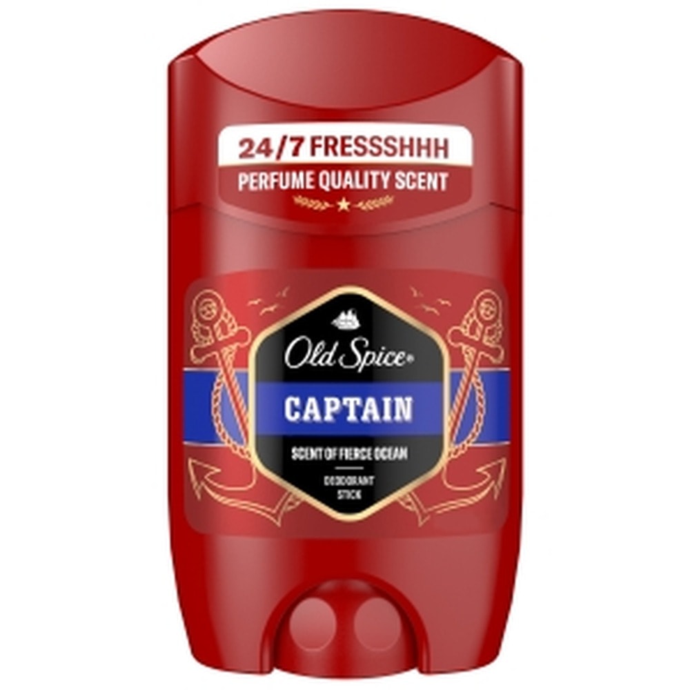 Old Spice Captain Deodorant Stick - Freshness and Confidence
