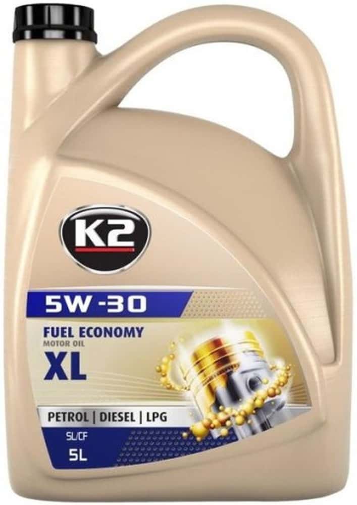 K2 Fuel Economy 5W-30 XL - 5L Engine Oil for Fuel Efficiency