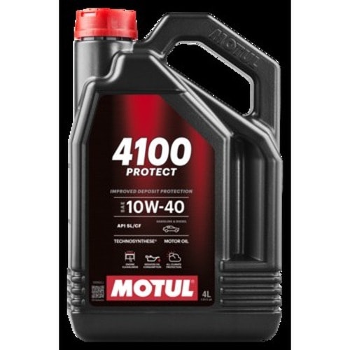 Motul 4100 Protect 10W-40 - 4L Engine Oil for Optimal Protection