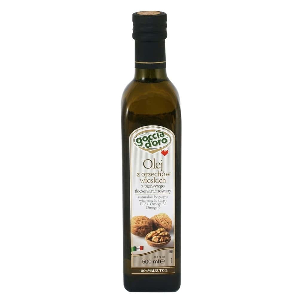 Walnut oil - cold-pressed, ideal for salads