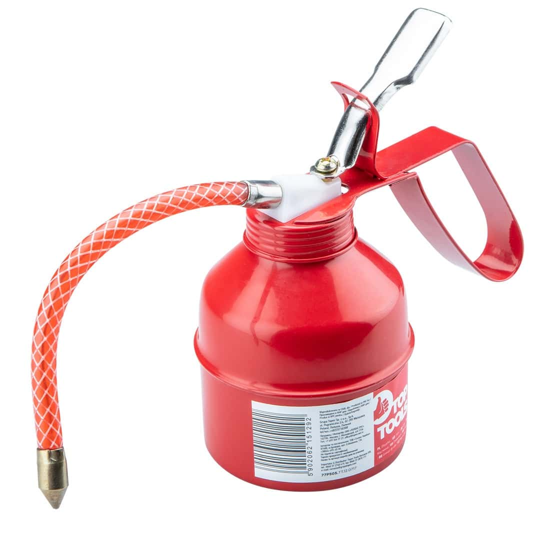 Steel oiler with flexible spout 300 ml - precise lubrication