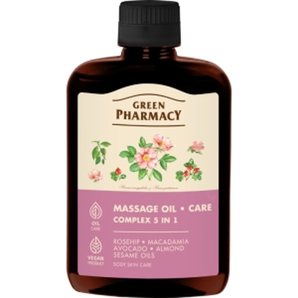 Green Pharmacy Massage Oil 5in1 Complex - Relaxation and Relief