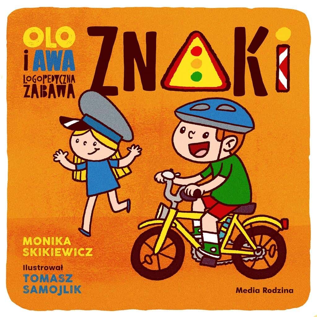 Olo and Awa. Logopedic fun. Signs - Monika Skikiewicz - educational book for children