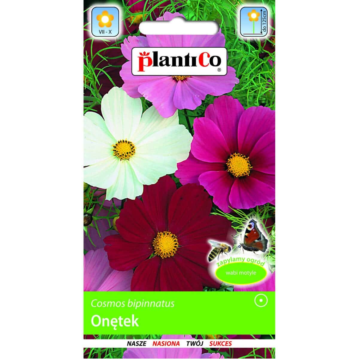 Plantico Cosmos Mix - Annual flower seeds attracting butterflies