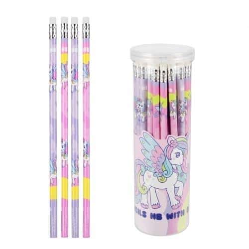Starpak Pencil with eraser HB Unicorn - 48 pieces of creativity