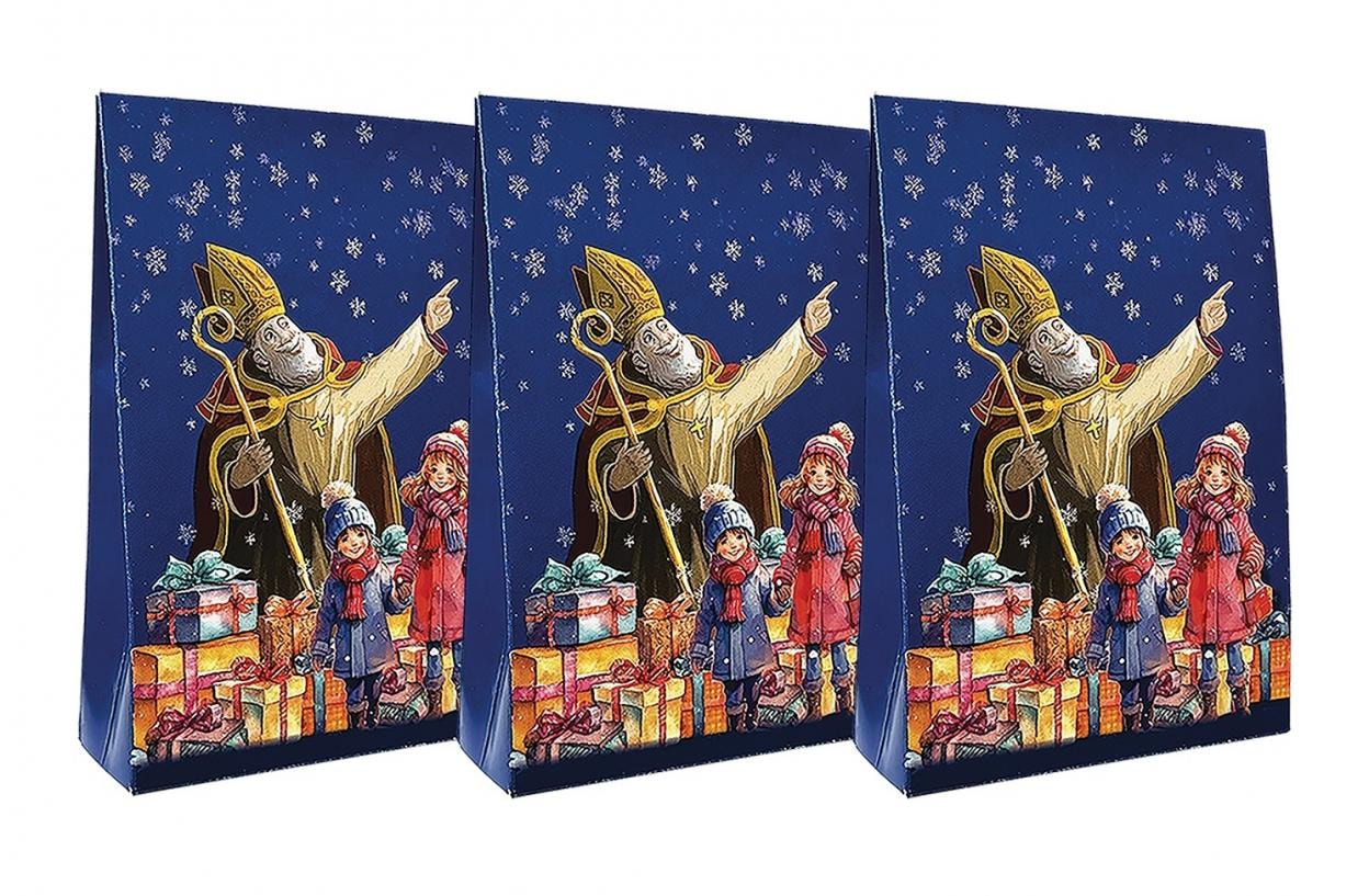 Gift packaging blue BN 3pcs - perfect for Christmas