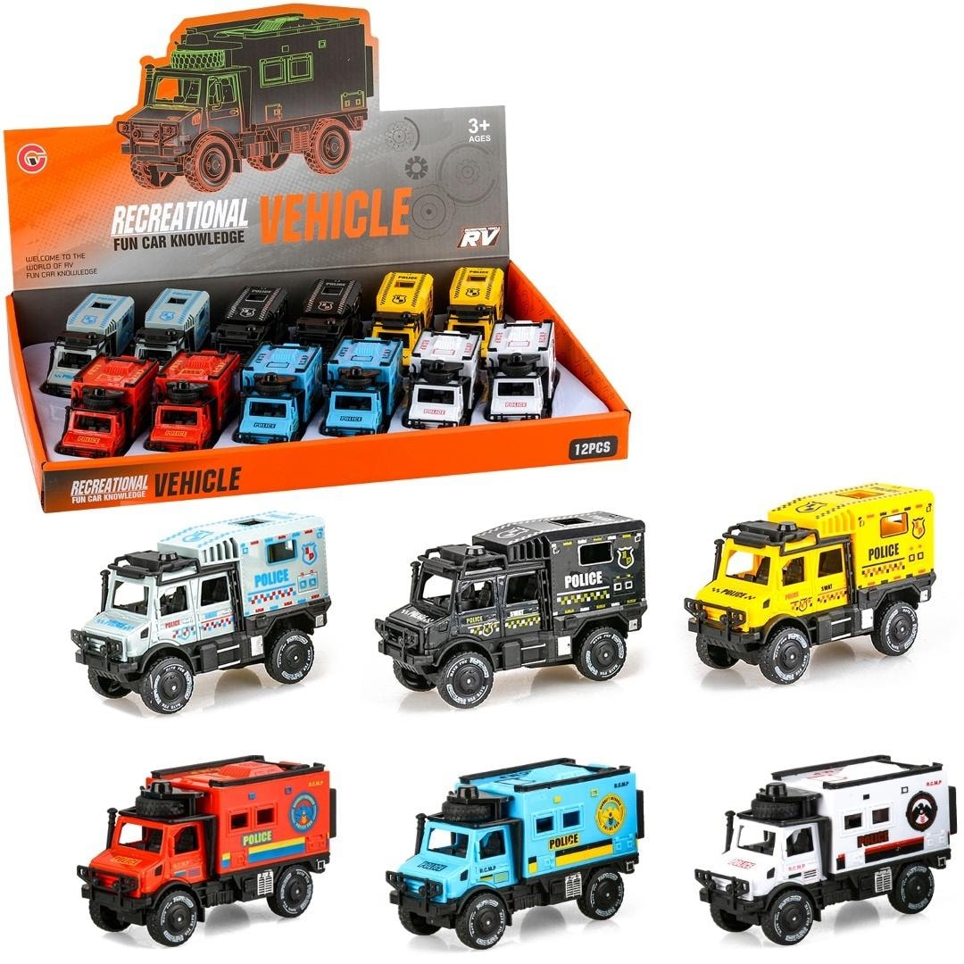Armored Special Vehicles MIX - Metal Die-Cast Action Models