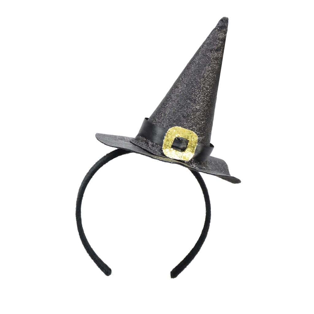 Headband with witch hat - the perfect accessory for Halloween