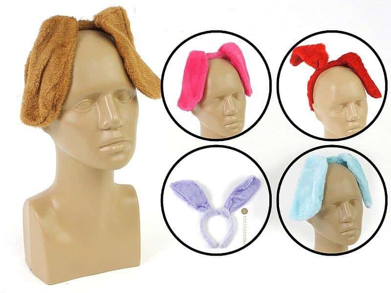 Hair band with ears MIX - add charm to your style!