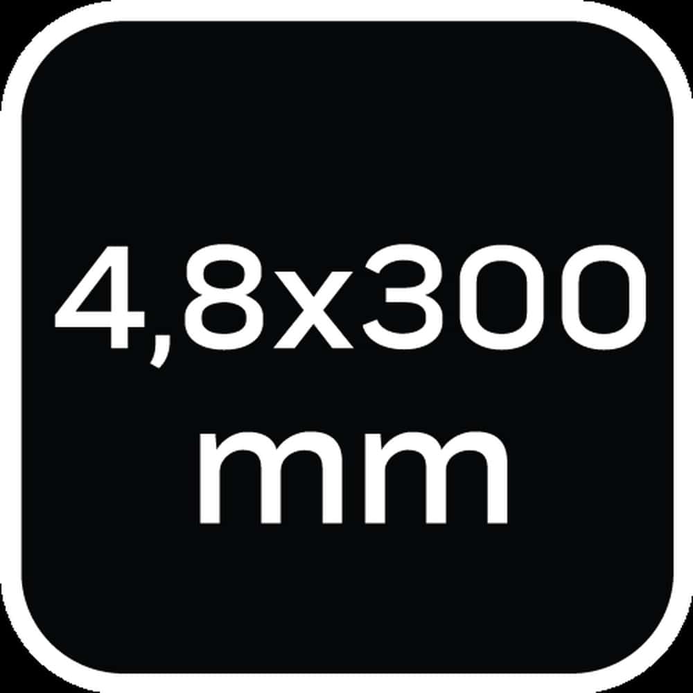 NEO TOOLS Garden cable ties 4.8 x 300 mm - brown, 50 pieces