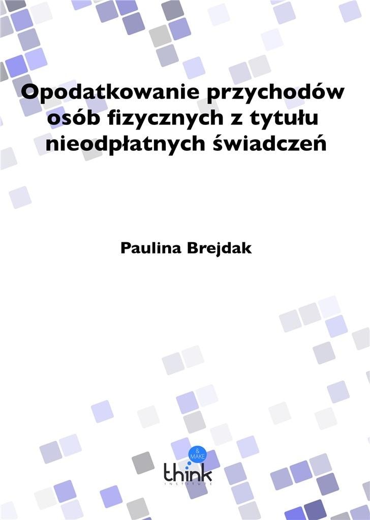 Taxation of personal income - Paulina Brejdak - essential knowledge