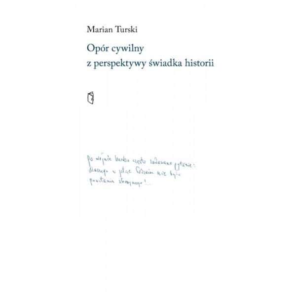 Marian Turski - Civil Resistance from the Perspective of a Witness to History