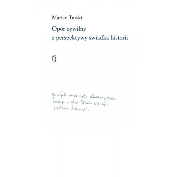 Marian Turski - Civil Resistance from the Perspective of a Witness to History