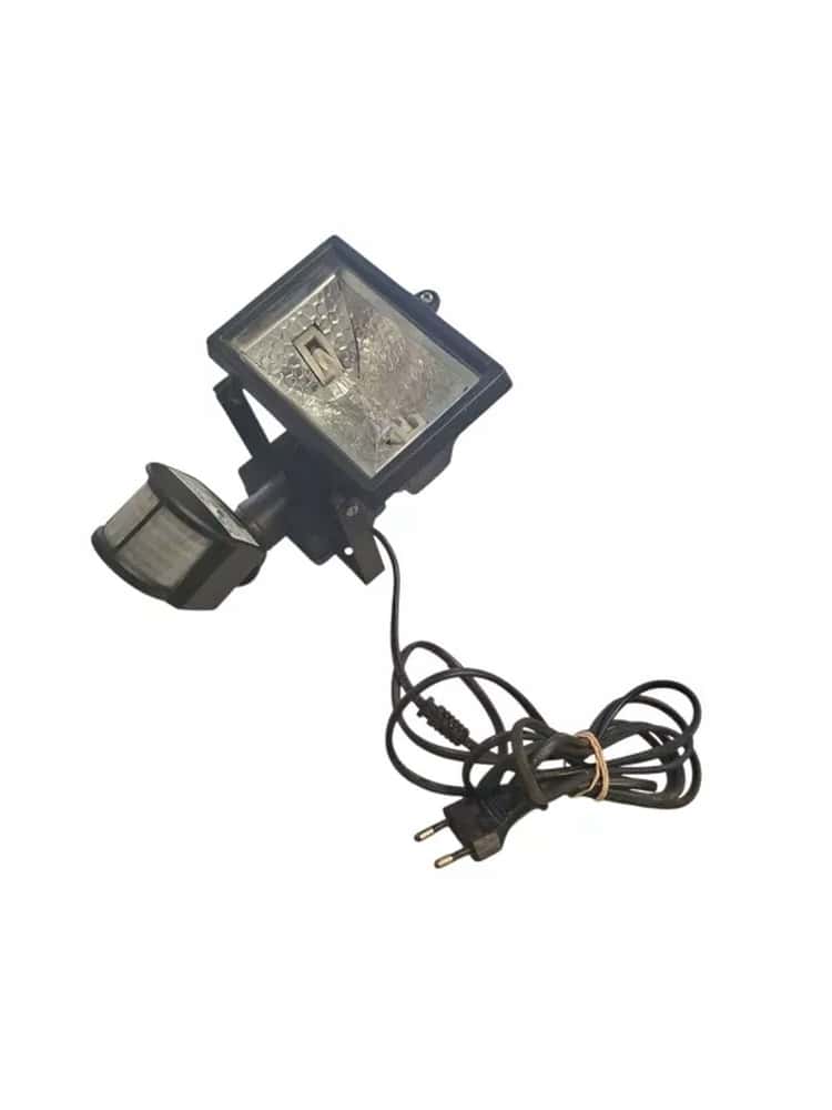 Halogen floodlight 500W with sensor - perfect for outdoor lighting