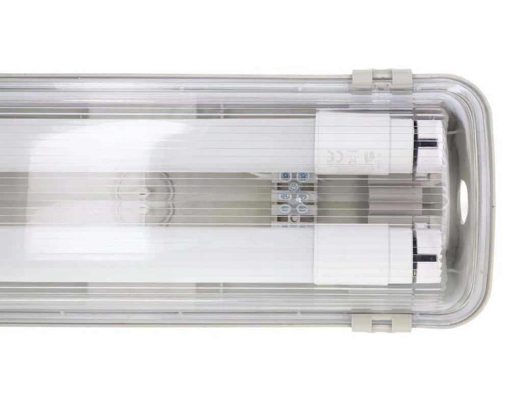 LED Waterproof Fixture 2 x 60 cm 4000K - reliable lighting