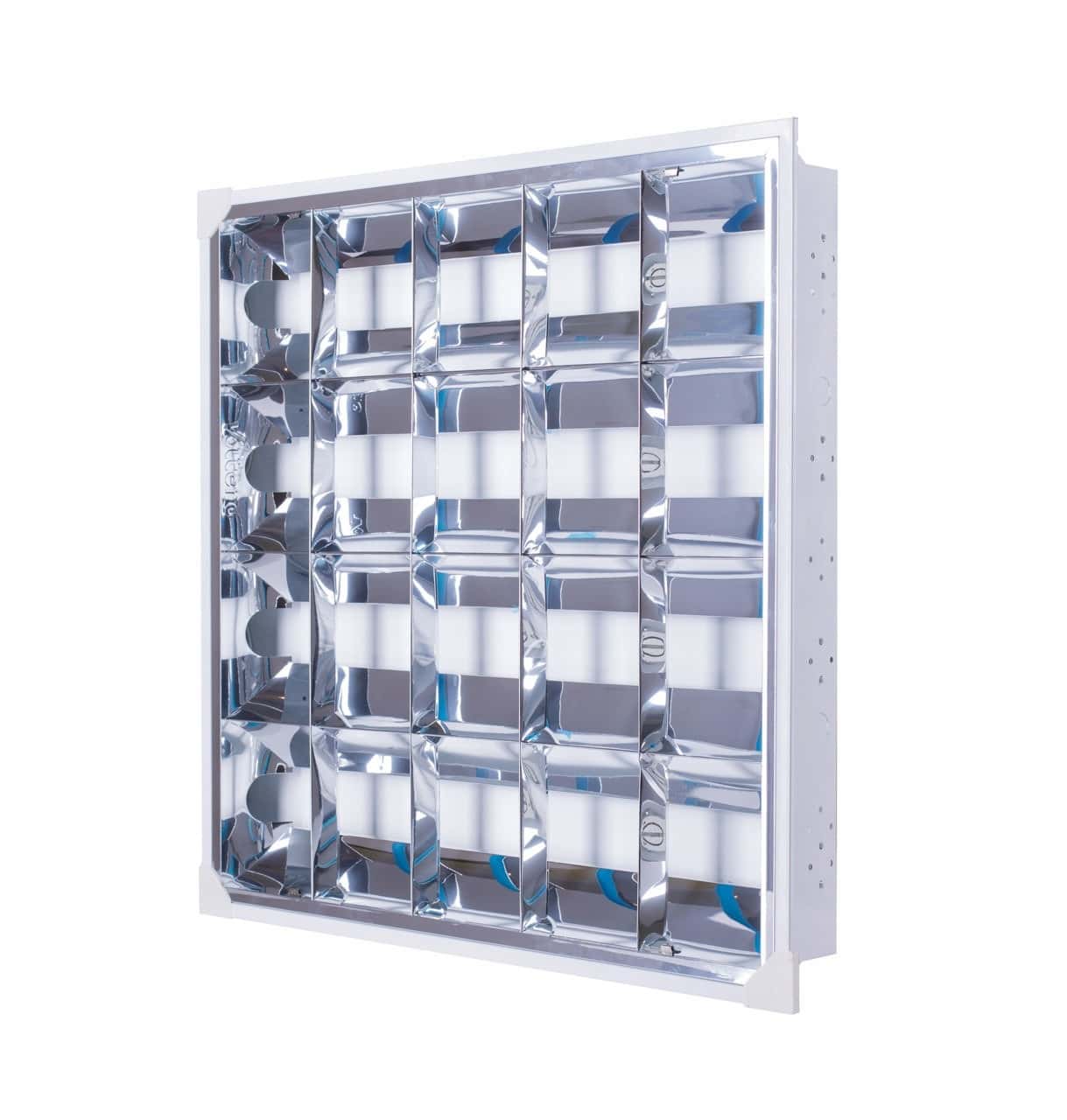 LED Recessed Raster Fixture 4 x 60 cm T8 - modern lighting