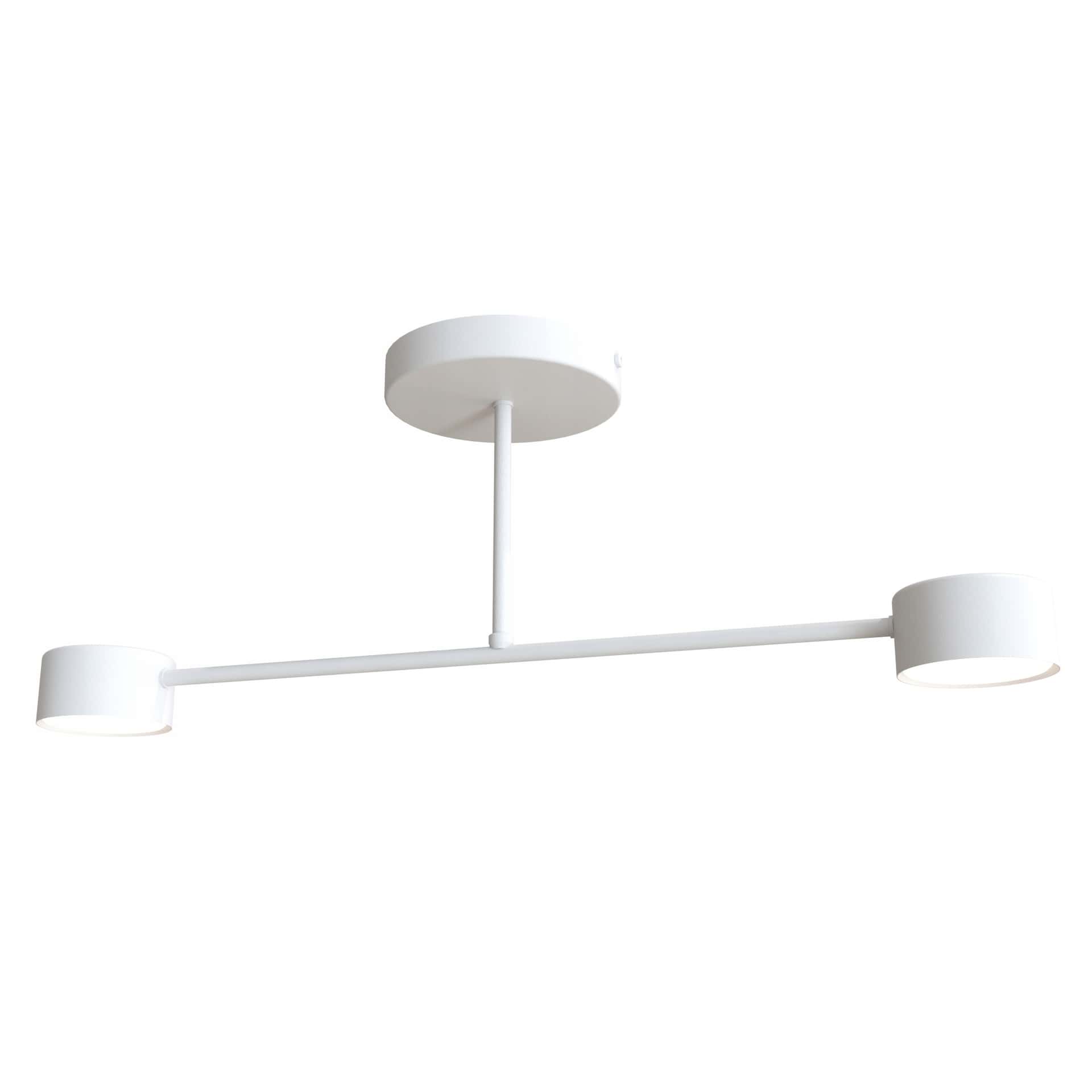 Cora White Ceiling Lamp - universal lighting for any interior
