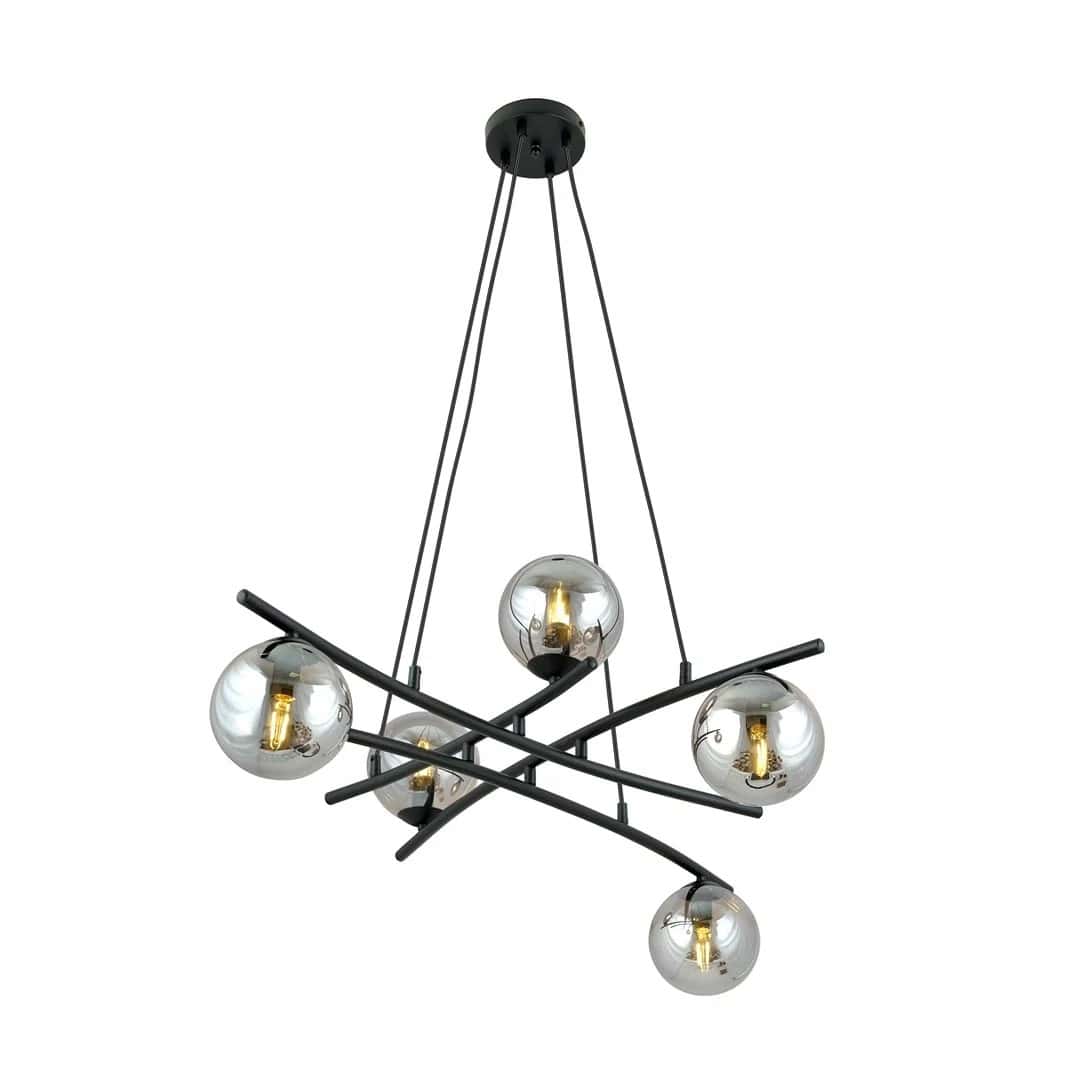 Pamela 10 - Black ceiling spotlight