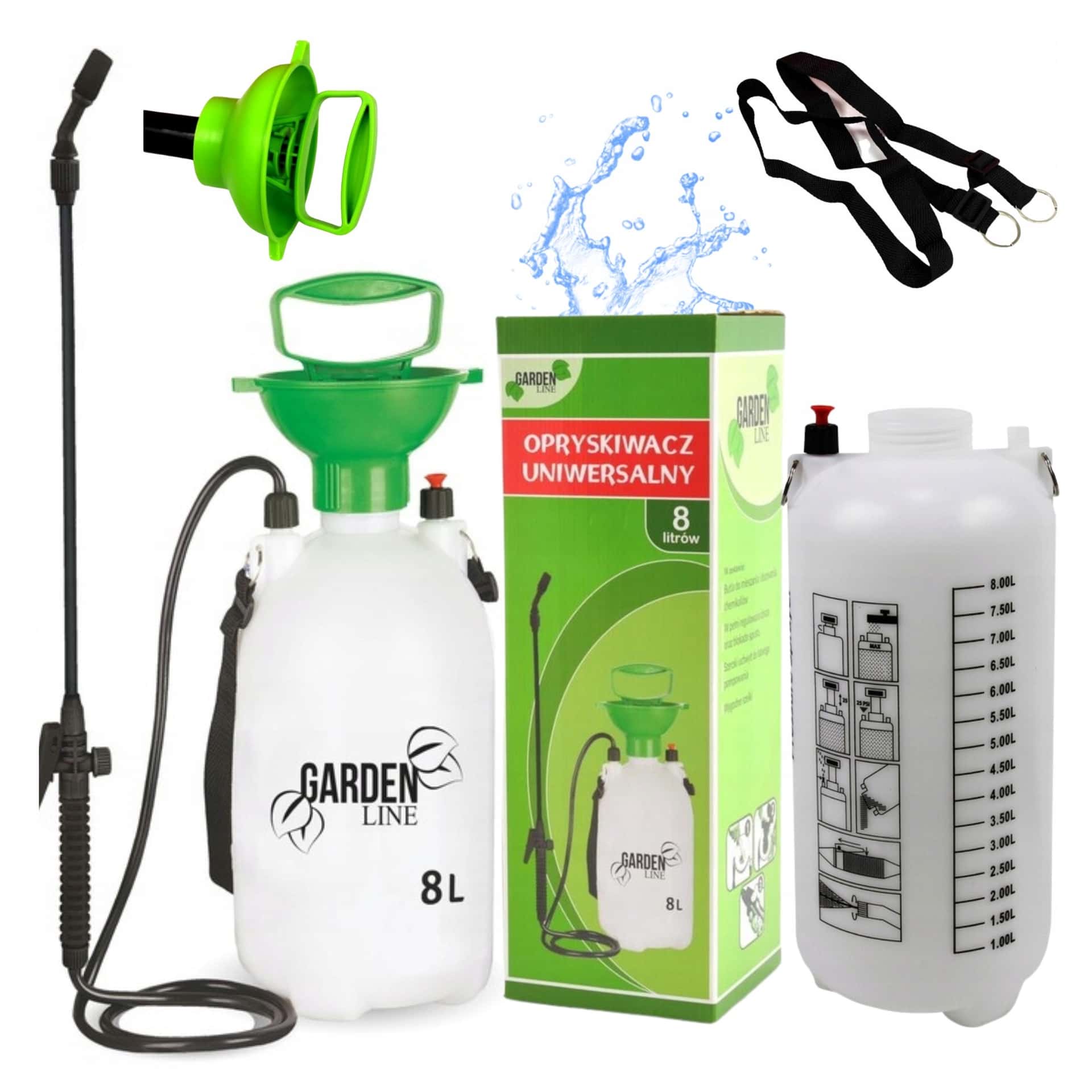 Pressure Sprayer 8L - ideal for your garden!