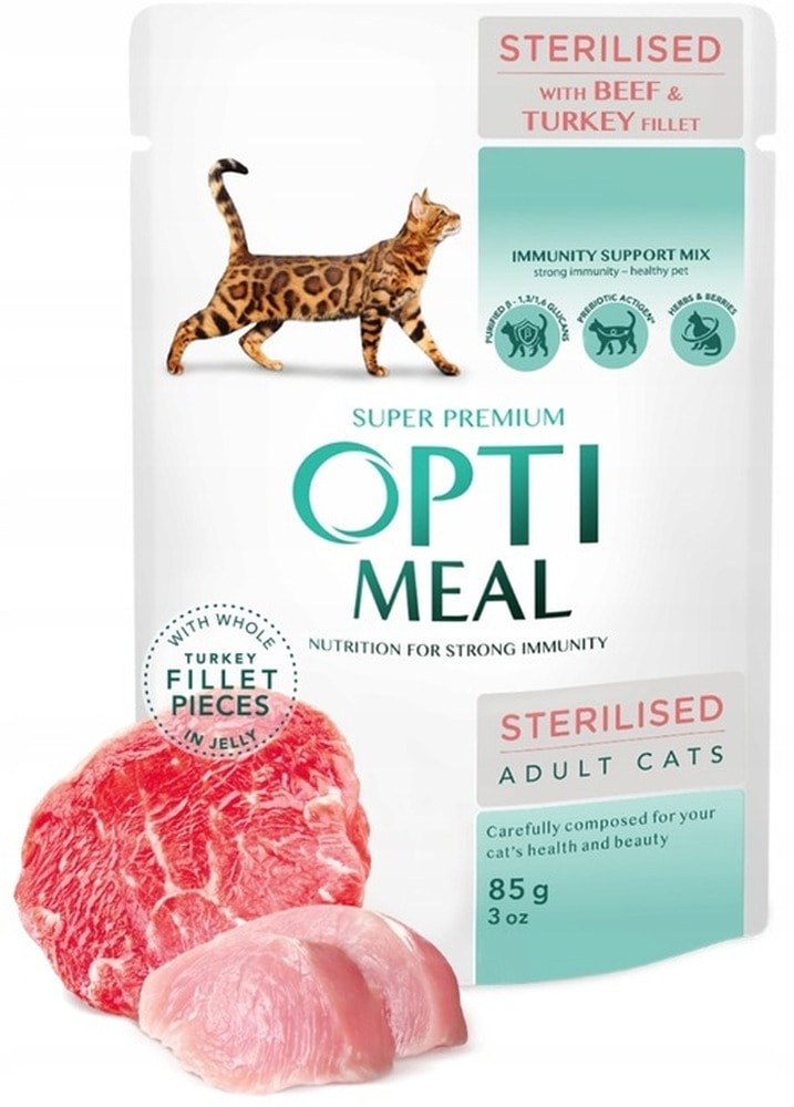 OPTI Lamb and Beef - A delicious feast for your cat