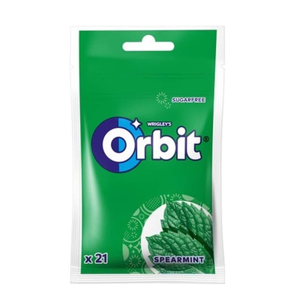 Orbit Peppermint - Sugar-free chewing gum for fresh breath