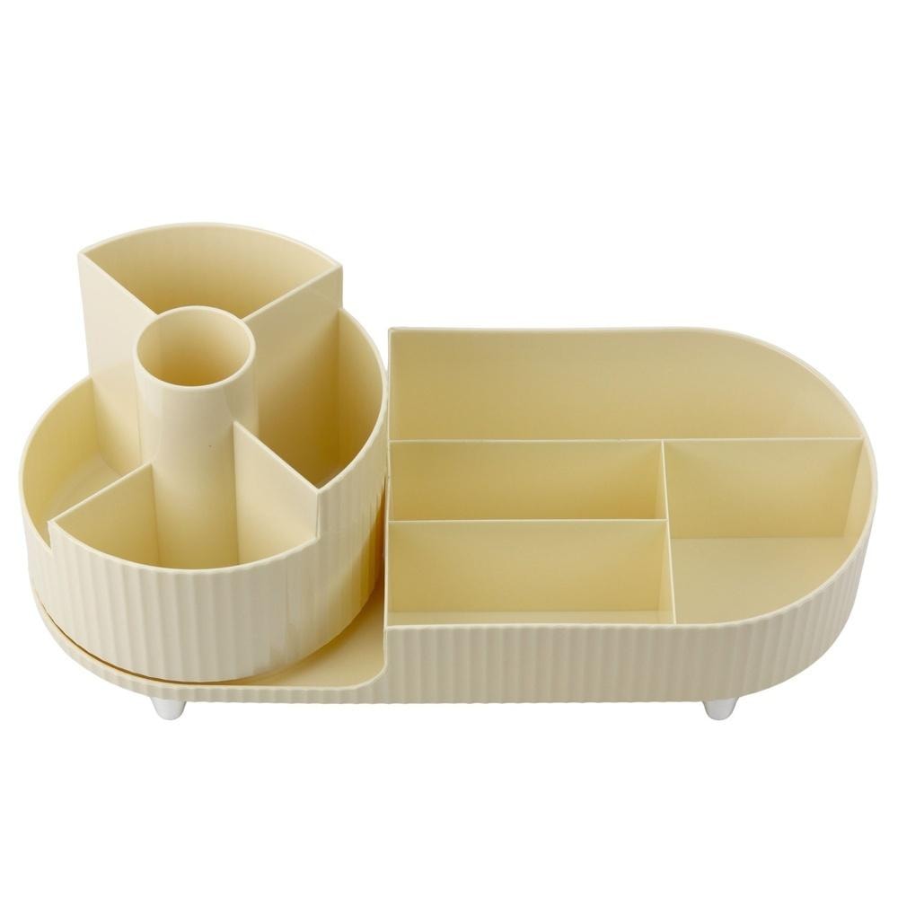 Rotating cosmetic organizer - ideal for bathroom and desk