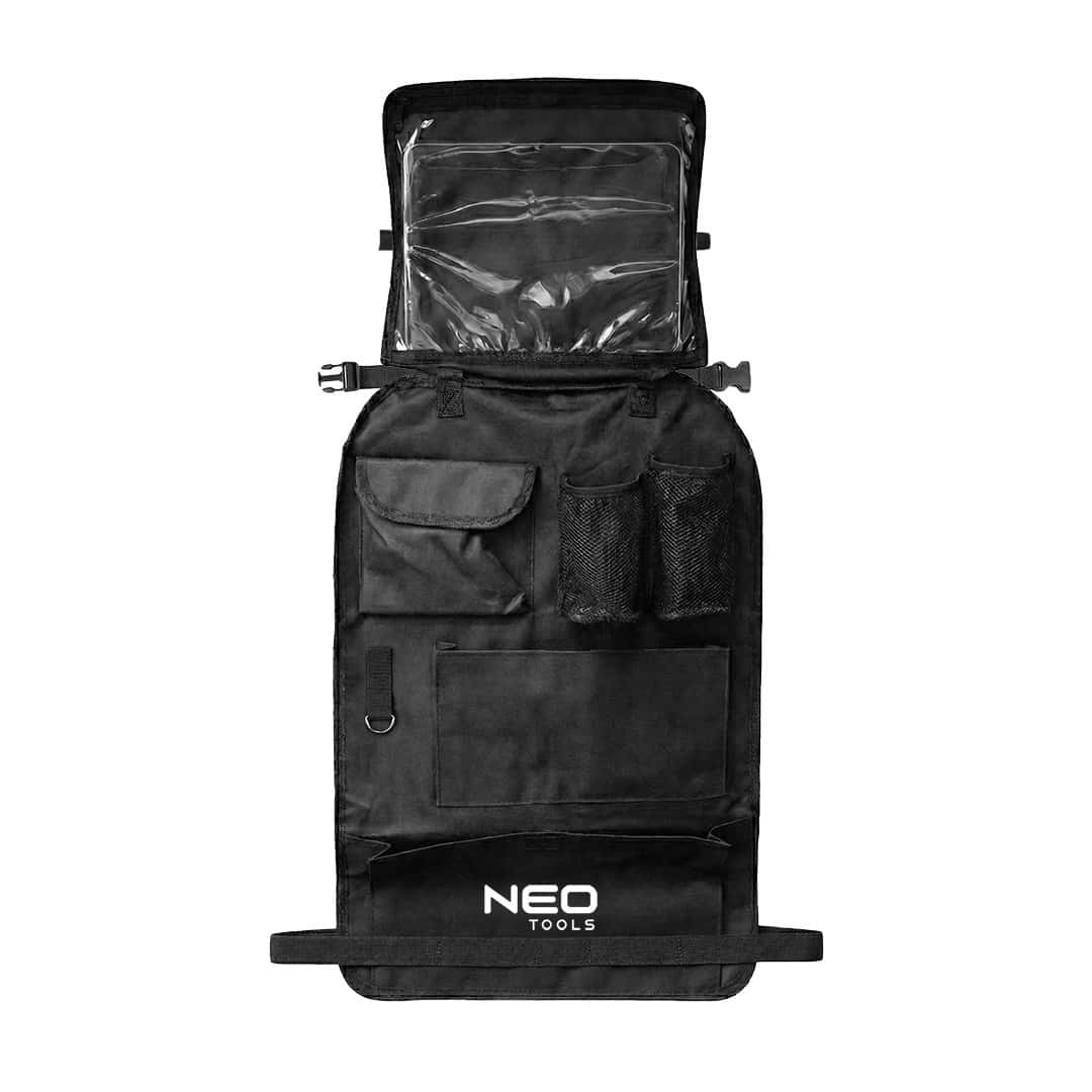 NEO TOOLS Tablet organizer for car back seat - perfect for travel
