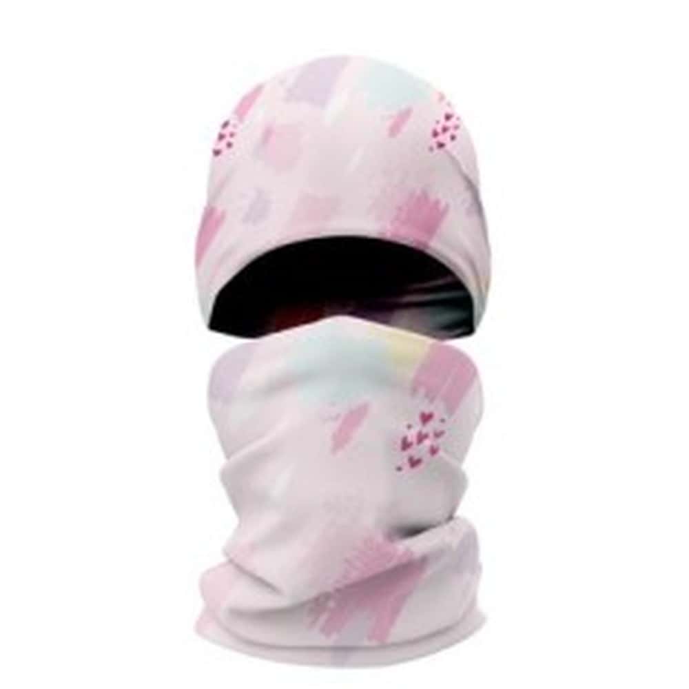 Decorative Organza - Red organza with snowflakes 35cm x 3m