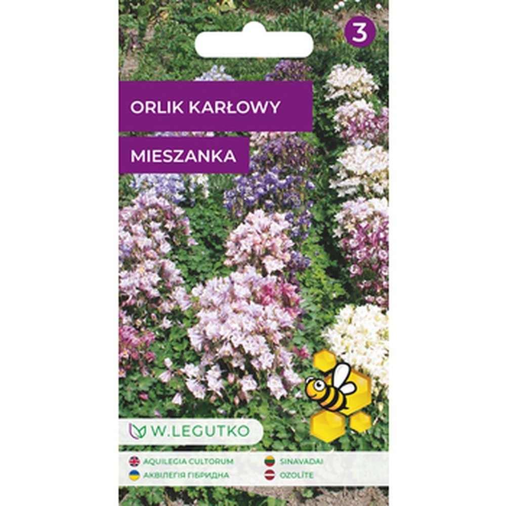 Dwarf Aquilegia Mix - Perennial flower seeds for your garden