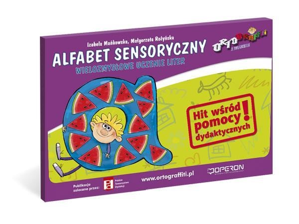 Sensory Alphabet Ortograffiti with Bratkiem - learn to read by touch